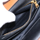 Miu Miu Hand Bag Canvas Multicolor Gold Tone Auth 200355A-11