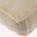 CHANEL Mouton Hand Bag Beige CC Auth 200356A-14