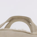 CHANEL Mouton Hand Bag Beige CC Auth 200356A-9