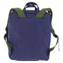 GUCCI RON HERMAN Backpack Canvas Navy Silver 477875 Auth 200358M-3