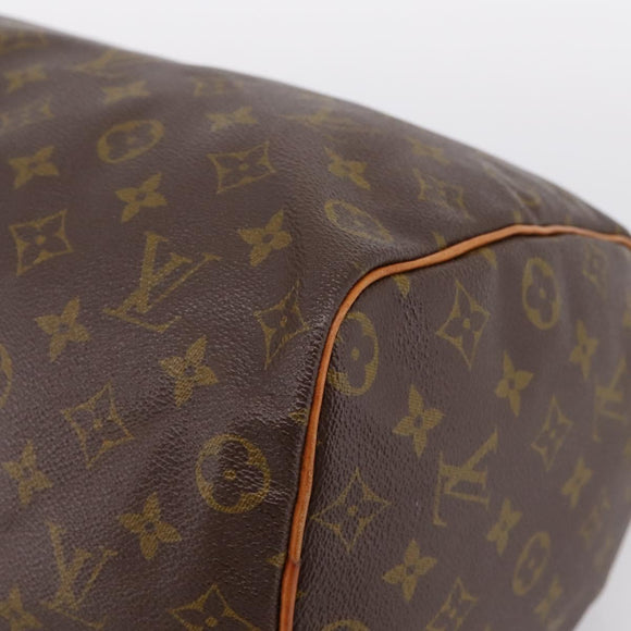 LOUIS VUITTON Monogram Speedy 35 Hand Bag M41524 LV Auth 200359