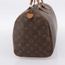 LOUIS VUITTON Monogram Speedy 35 Hand Bag M41524 LV Auth 200359-4