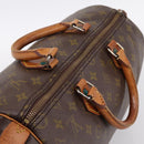 LOUIS VUITTON Monogram Speedy 35 Hand Bag M41524 LV Auth 200359-6