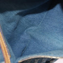 LOUIS VUITTON Monogram Denim Buggy GM Shoulder Bag Blue M95048 LV Auth 200360V-21