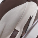 GUCCI GG Supreme Bananya Hand Bag PVC 2way Beige Gold Tone 703793 Auth 200361M-22
