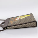 GUCCI GG Supreme Bananya Hand Bag PVC 2way Beige Gold Tone 703793 Auth 200361M-3