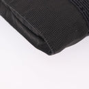 HERMES Her Line Shoulder Pochette Canvas Gray Auth 200365A-9