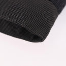 HERMES Her Line Shoulder Pochette Canvas Gray Auth 200365A-15