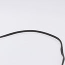 HERMES Her Line Shoulder Pochette Canvas Gray Auth 200365A-8