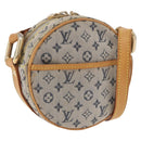 LOUIS VUITTON Monogram Mini Jeanne PM Shoulder Bag Blue M92001 LV Auth 200366-1