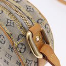 LOUIS VUITTON Monogram Mini Jeanne PM Shoulder Bag Blue M92001 LV Auth 200366-14