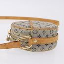 LOUIS VUITTON Monogram Mini Jeanne PM Shoulder Bag Blue M92001 LV Auth 200366-5