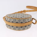 LOUIS VUITTON Monogram Mini Jeanne PM Shoulder Bag Blue M92001 LV Auth 200366-9