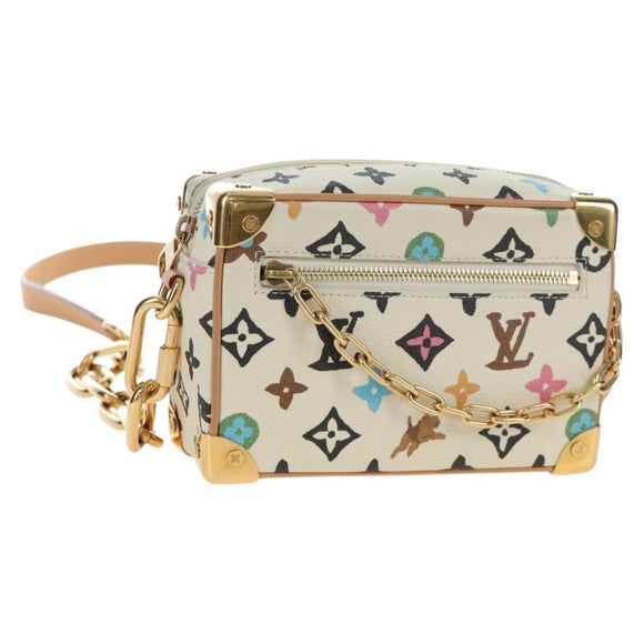 LOUIS VUITTON Monogram Craggy Mini Soft Trunk Bag Beige M25132 LV Auth 200369SM