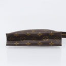 LOUIS VUITTON Monogram Poche Toilette 19 Pouch M47544 LV Auth 200373-6