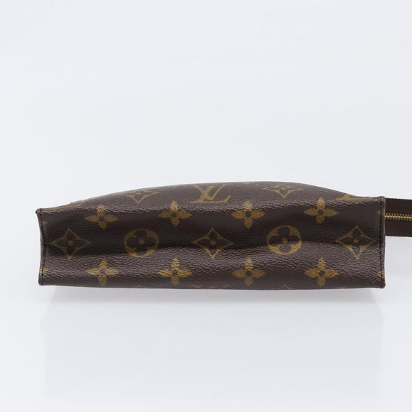 LOUIS VUITTON Monogram Poche Toilette 19 Pouch M47544 LV Auth 200373