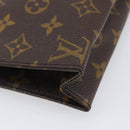 LOUIS VUITTON Monogram Poche Toilette 19 Pouch M47544 LV Auth 200373-14