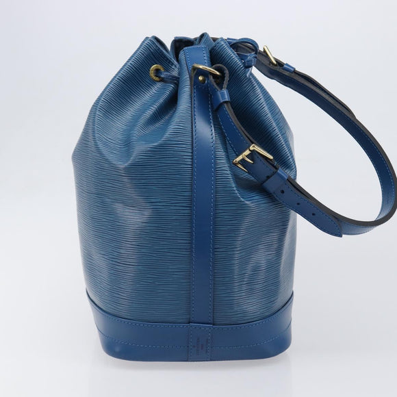 LOUIS VUITTON Epi Noe Shoulder Bag Blue M44005 LV Auth 200377A