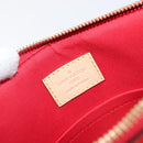 LOUIS VUITTON Monogram Vernis Montebello PM Hand Bag Red M90165 LV Auth 200378V-22