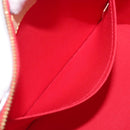 LOUIS VUITTON Monogram Vernis Montebello PM Hand Bag Red M90165 LV Auth 200378V-25