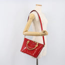 LOUIS VUITTON Monogram Vernis Montebello PM Hand Bag Red M90165 LV Auth 200378V-28