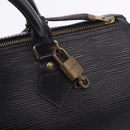 LOUIS VUITTON Epi Speedy 30 Hand Bag Noir Black M43002 LV Auth 200381V-15