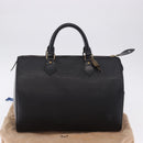 LOUIS VUITTON Epi Speedy 30 Hand Bag Noir Black M43002 LV Auth 200381V-24