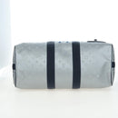 LOUIS VUITTON Satellite Keepall Bandouliere 50 Bag Silver M44170 LV Auth 200382V-7