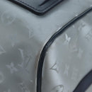 LOUIS VUITTON Satellite Keepall Bandouliere 50 Bag Silver M44170 LV Auth 200382V-18