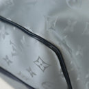 LOUIS VUITTON Satellite Keepall Bandouliere 50 Bag Silver M44170 LV Auth 200382V-19