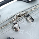 LOUIS VUITTON Satellite Keepall Bandouliere 50 Bag Silver M44170 LV Auth 200382V-26