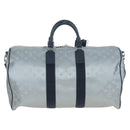 LOUIS VUITTON Satellite Keepall Bandouliere 50 Bag Silver M44170 LV Auth 200382V-2