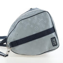 LOUIS VUITTON Satellite Keepall Bandouliere 50 Bag Silver M44170 LV Auth 200382V-3