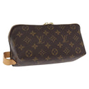 LOUIS VUITTON Monogram Shoe Care Kit Pouch M47925 LV Auth 200390A-1