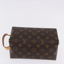 LOUIS VUITTON Monogram Shoe Care Kit Pouch M47925 LV Auth 200390A-10