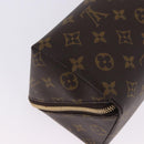 LOUIS VUITTON Monogram Shoe Care Kit Pouch M47925 LV Auth 200390A-13