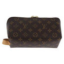 LOUIS VUITTON Monogram Shoe Care Kit Pouch M47925 LV Auth 200390A-3