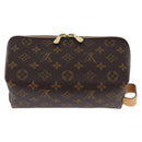LOUIS VUITTON Monogram Shoe Care Kit Pouch M47925 LV Auth 200390A-4