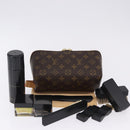 LOUIS VUITTON Monogram Shoe Care Kit Pouch M47925 LV Auth 200390A-40