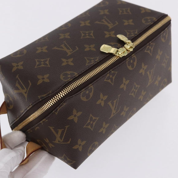LOUIS VUITTON Monogram Shoe Care Kit Pouch M47925 LV Auth 200390A