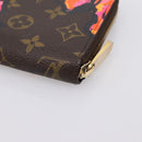 LOUIS VUITTON Monogram Rose Zippy Wallet Long Wallet M93579 LV Auth 200391-15