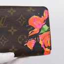 LOUIS VUITTON Monogram Rose Zippy Wallet Long Wallet M93579 LV Auth 200391-18