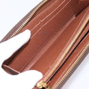 LOUIS VUITTON Monogram Rose Zippy Wallet Long Wallet M93579 LV Auth 200391-20