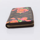 LOUIS VUITTON Monogram Rose Zippy Wallet Long Wallet M93579 LV Auth 200391-4