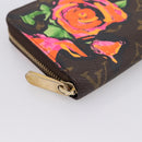 LOUIS VUITTON Monogram Rose Zippy Wallet Long Wallet M93579 LV Auth 200391-14
