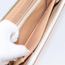 LOUIS VUITTON Monogram Multicolor Zippy Wallet White M60241 LV Auth 200392-20