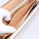 LOUIS VUITTON Monogram Multicolor Zippy Wallet White M60241 LV Auth 200392-21