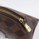 LOUIS VUITTON Damier Ebene Pochette Cosmetic PM Pouch N47516 LV Auth 200393-8
