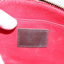 LOUIS VUITTON Damier Ebene Pochette Cosmetic PM Pouch N47516 LV Auth 200393-9