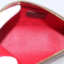 LOUIS VUITTON Damier Ebene Pochette Cosmetic PM Pouch N47516 LV Auth 200393-10